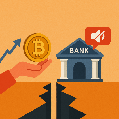 Investorer vil have krypto, men EU-banker lytter ikke - undersøgelse finder stor kløft.