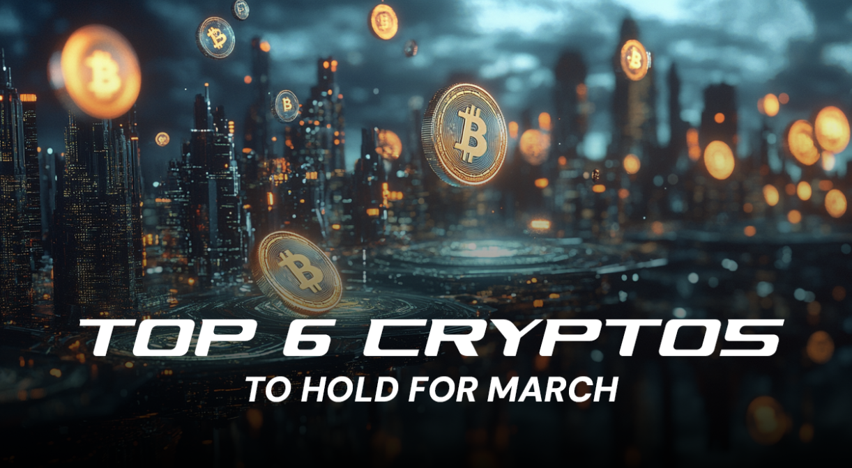 Den Bedste Cryptocurrency at Købe i Marts er på #1: Disse 6 Top Cryptomønter Formar Fremtiden.