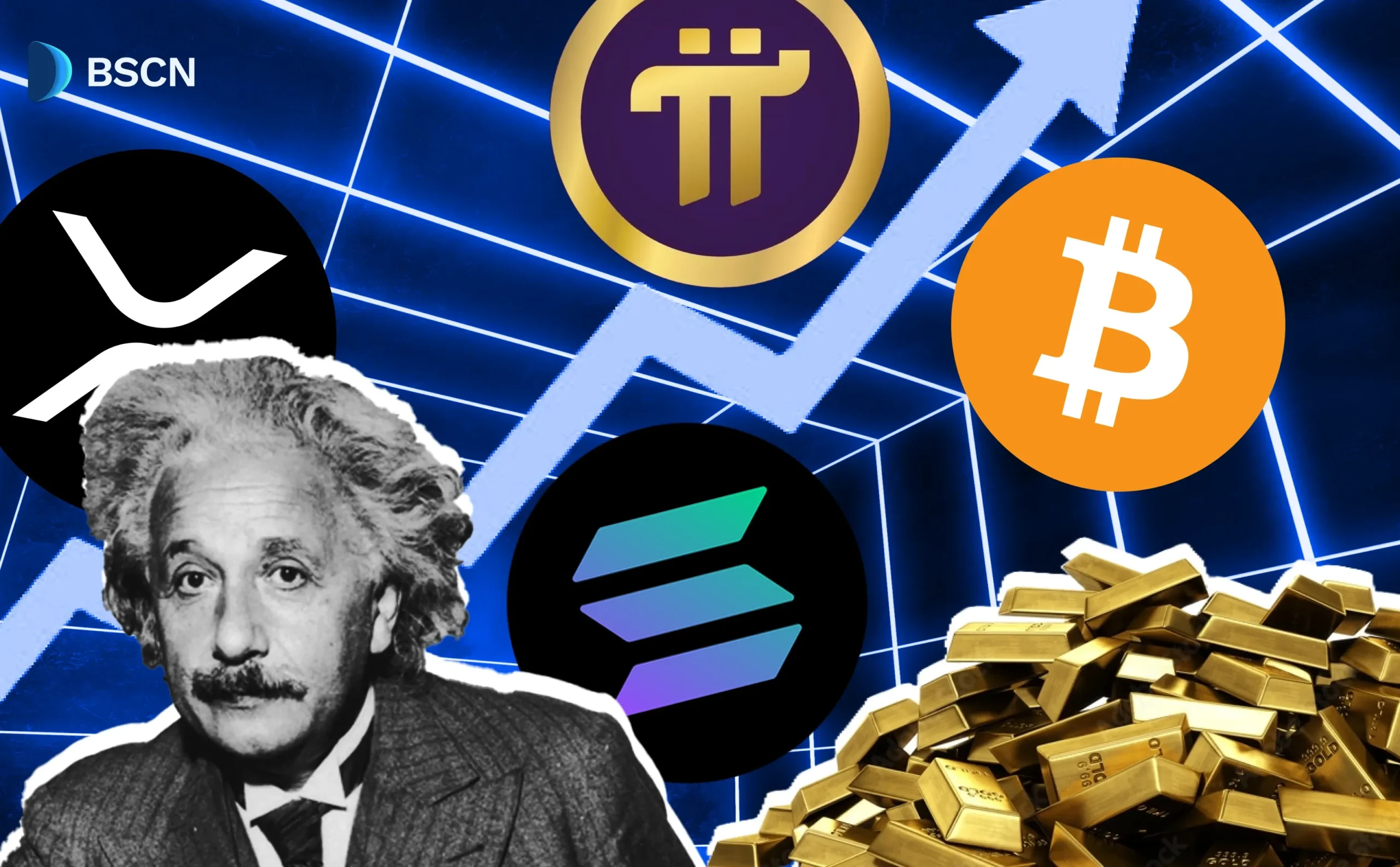 Seneste prisanalyse: Bitcoin, XRP, PI, SOL