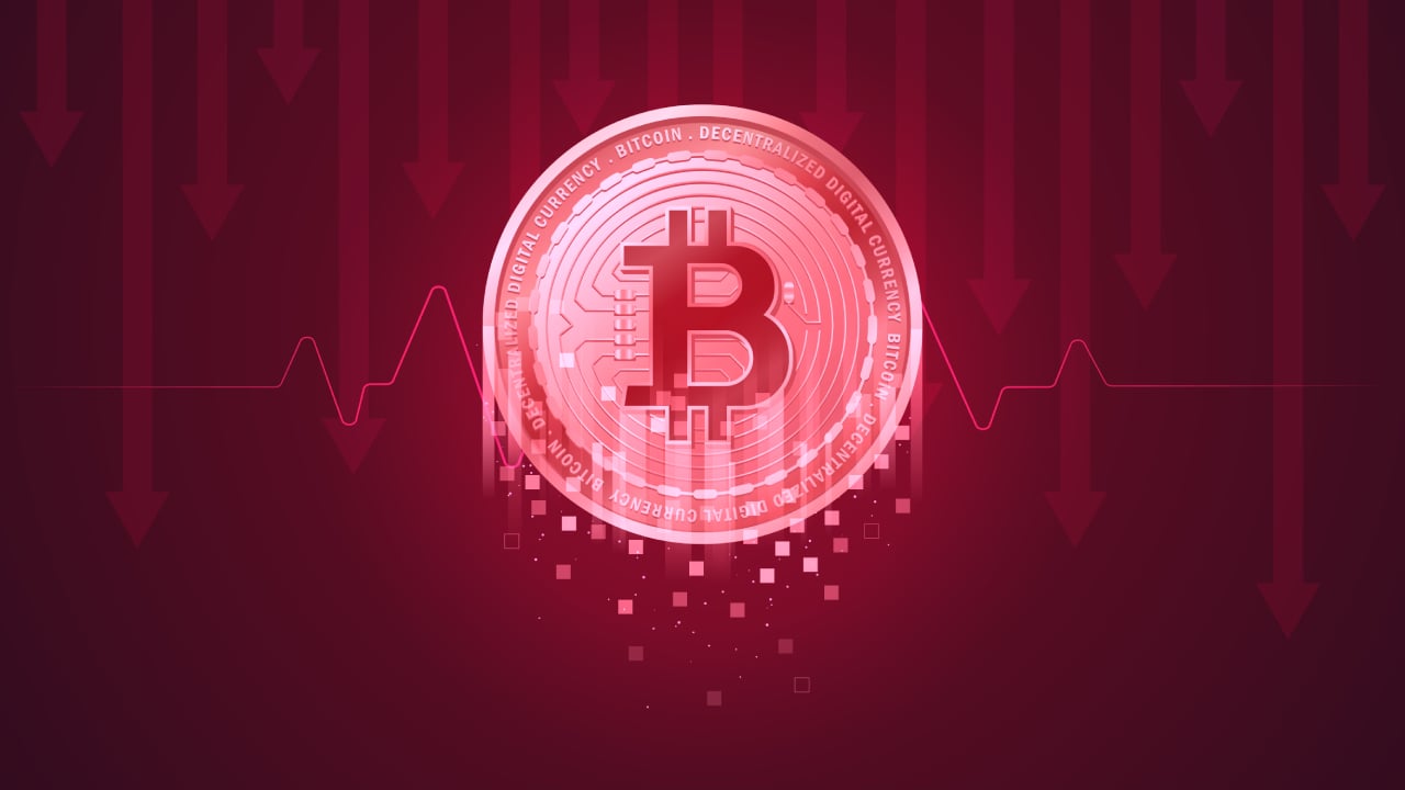Bitcoin dykker under $80.000, mens Solana, Dogecoin og aktier falder på grund af inflationsfrygt.