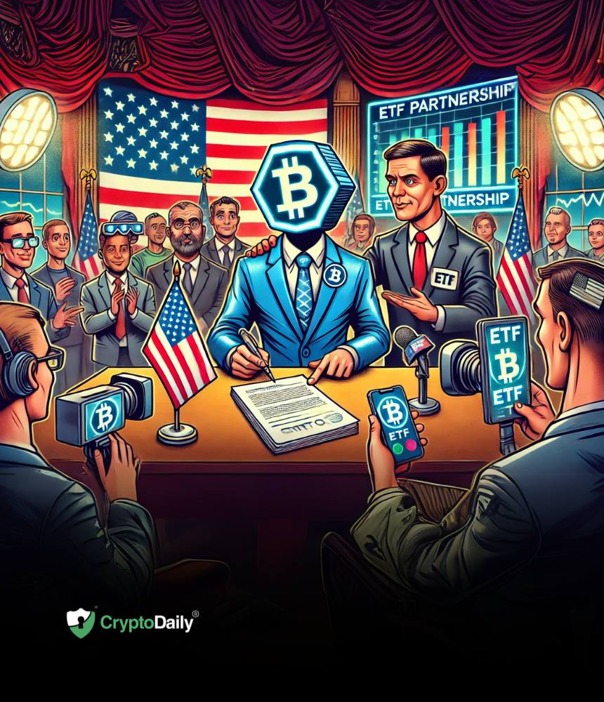 Trump Media slutter sig til Crypto.com for at lancere ETF'er med fokus på 'America First'.