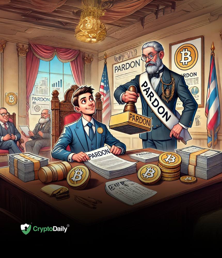 Donald Trump benåder Arthur Hayes og to andre BitMEX-stiftere.