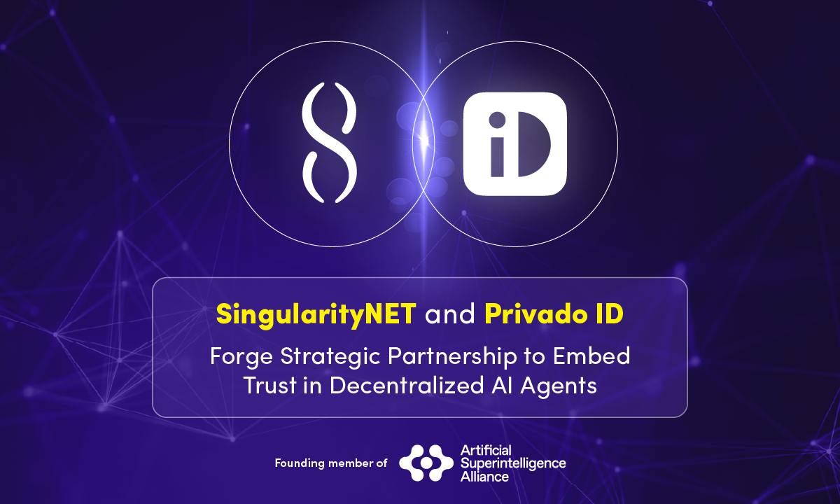 SingularityNET og Privado ID lancerer decentraliseret tillidsramme til sikring af AI.