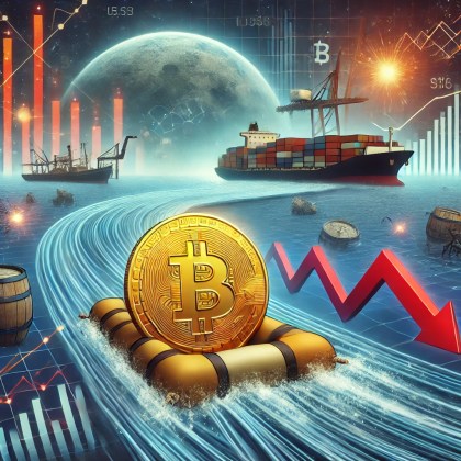 Bitcoin fører ugentlige krypto-udstrømninger midt i toldspændingerne - Her er hvad dataene viser.