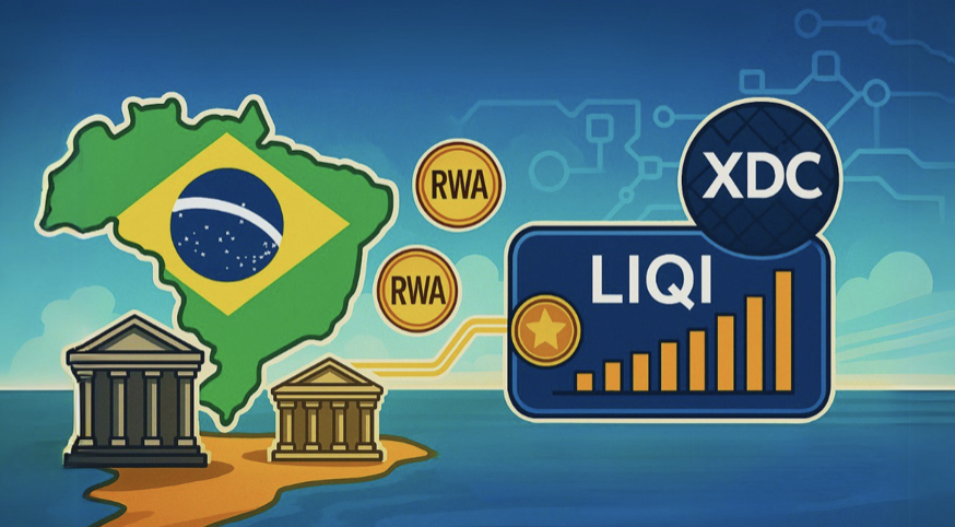 Fra São Paulo til Blockchain: Sådan omformes aktiverudstedelse af LIQI og XDC med en halv milliard tokeniserede aktiver