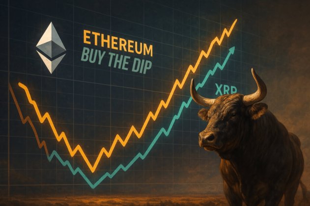 Sort mandag for Ethereum og XRP. Bør du købe dykket med Best Wallet Token?