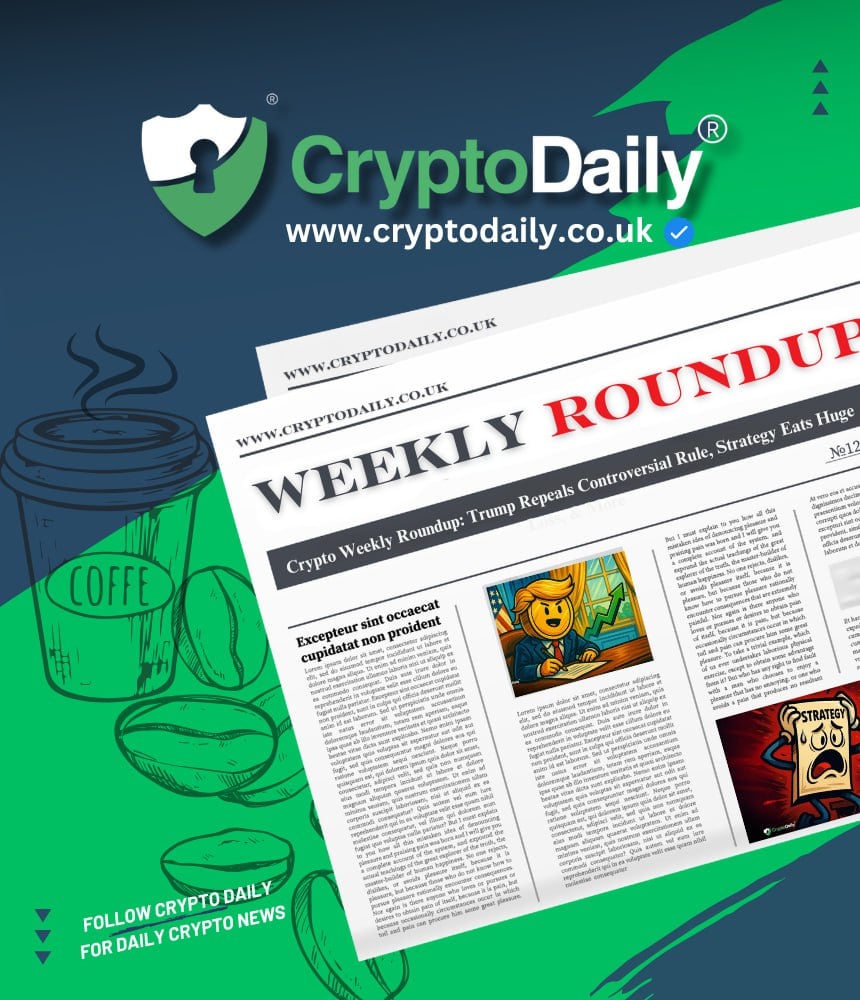 Crypto ugentligt opsummering: Trump ophæver kontroversiel regel, Strategi lider stort tab, & mere