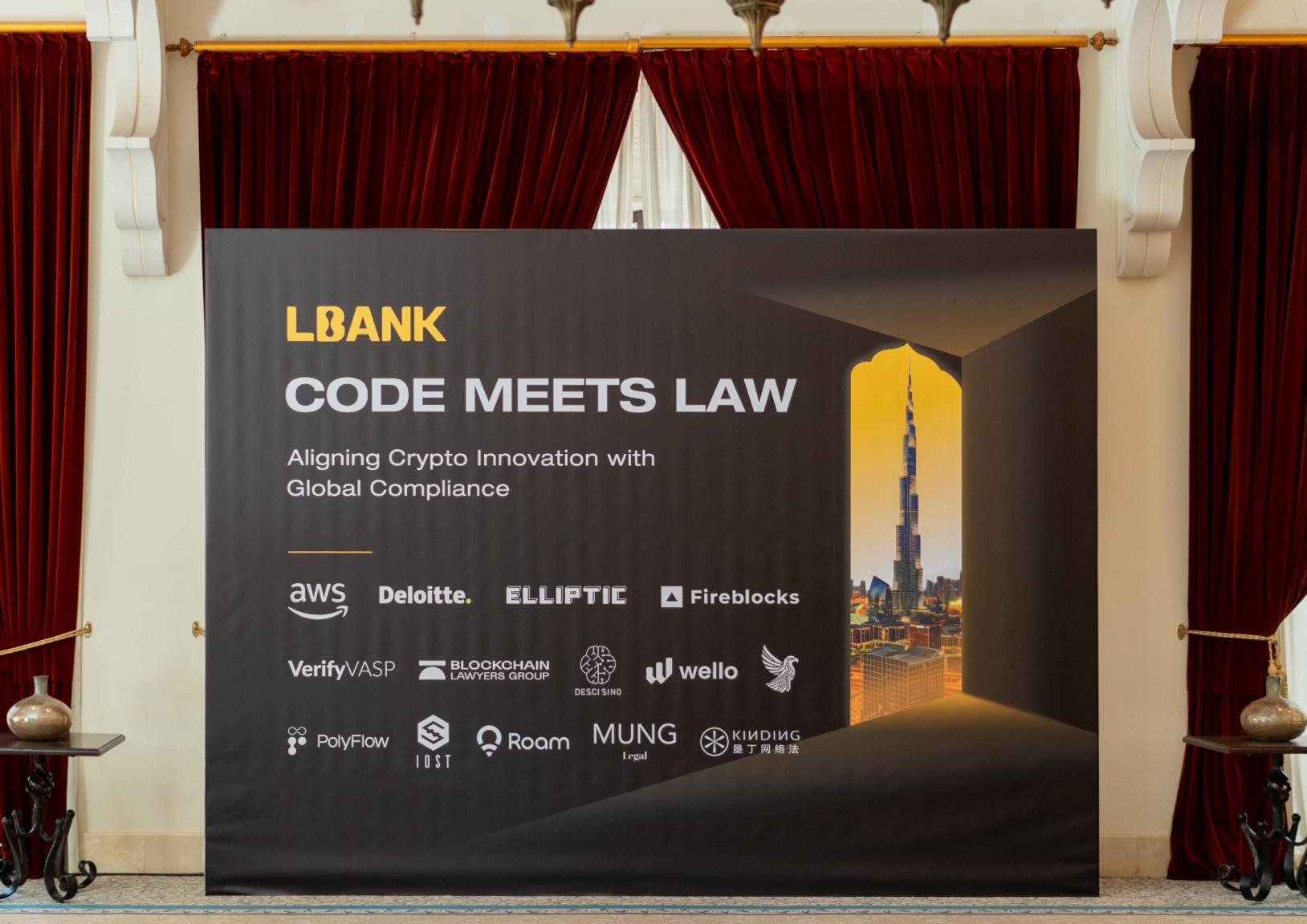 LBank afholder succesfuldt ”Code Meets Law”, hvilket fremskynder global kryptofuldførelse.