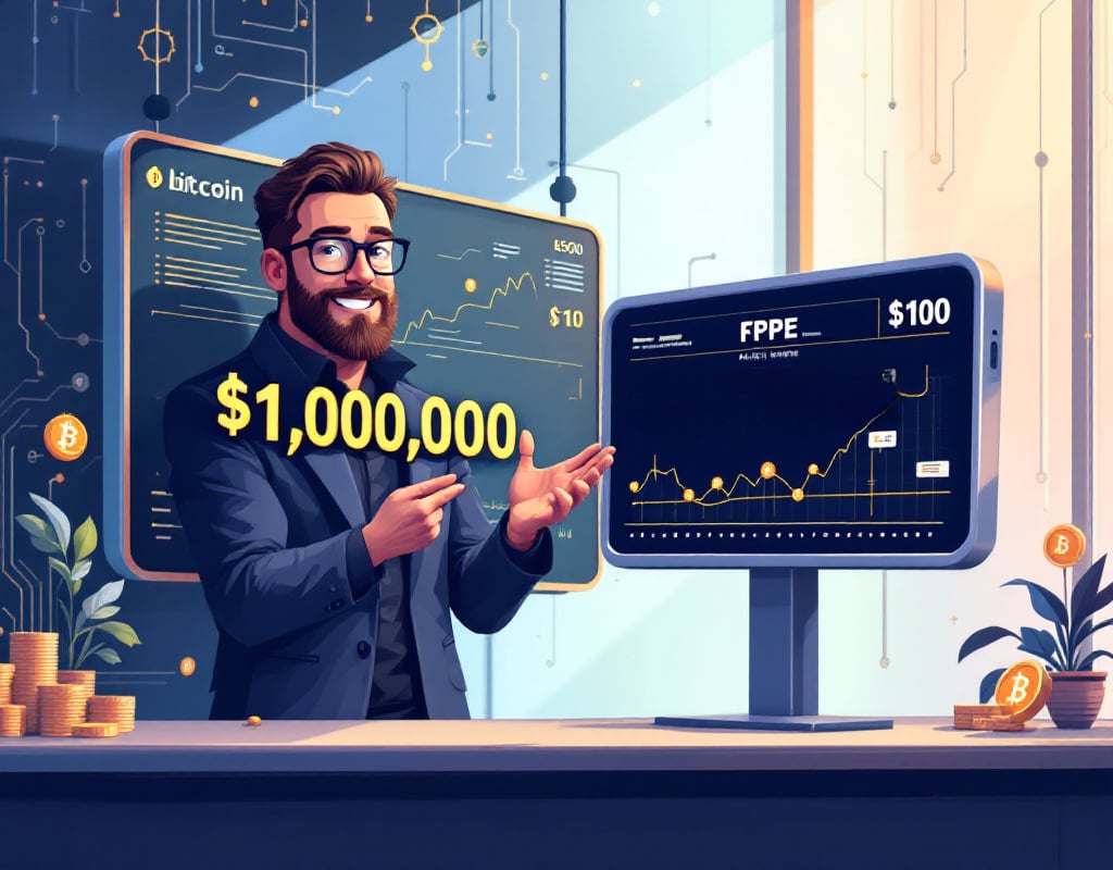 Kryptoeksperten Arthur Hayes forudsiger, hvornår Bitcoin-prisen når $1.000.000, FloppyPepe-pre-salget præsenterer en mulighed for $10 millioner.