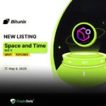 Bitunix Lists Space and Time (SXT), the Web3 Decentralized Data Warehouse Token Dansk: Bitunix opfører Space and Time (SXT), Web3 Decentralized Data Warehouse Token