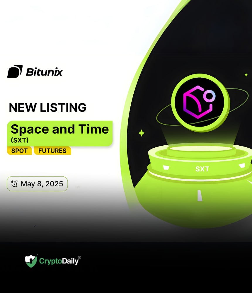 Bitunix Lists Space and Time (SXT), the Web3 Decentralized Data Warehouse Token Dansk: Bitunix opfører Space and Time (SXT), Web3 Decentralized Data Warehouse Token