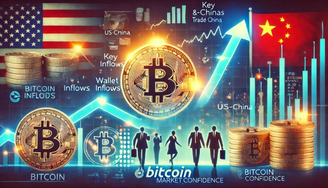 Nøgledata signalerer tillid til Bitcoin - US-Kina-handelsaftale driver rallyet.