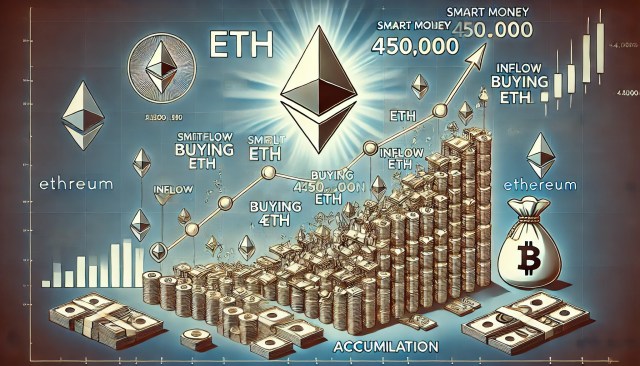 Ethereum-akkumulering accelererer - Smart Money køber 450K ETH