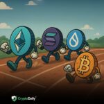 Ethereum (ETH), Solana (SOL) og Sui (SUI) fortsætter med at overhale Bitcoin (BTC)