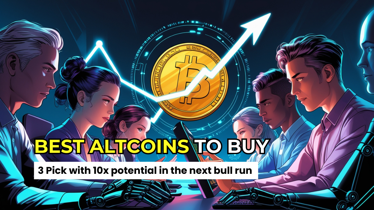 Bedste altcoins at købe nu før majstigningen: 3 valg med 10x potentiale under næste opsving