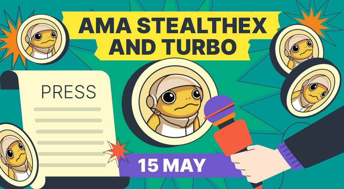 StealthEX går sammen med Turbo om eksklusiv AMA-begivenhed med en præmiepulje på $100 TURBO-token.