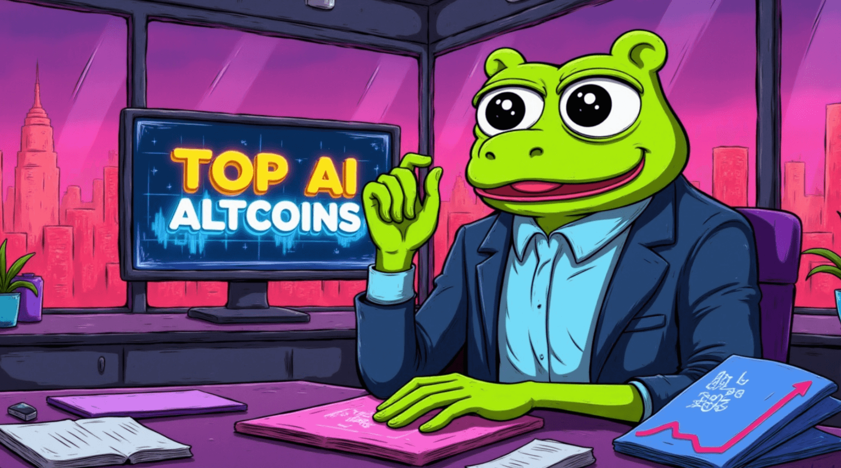 Crypto Guru afslører sine top 5 AI Altcoins til 2025.