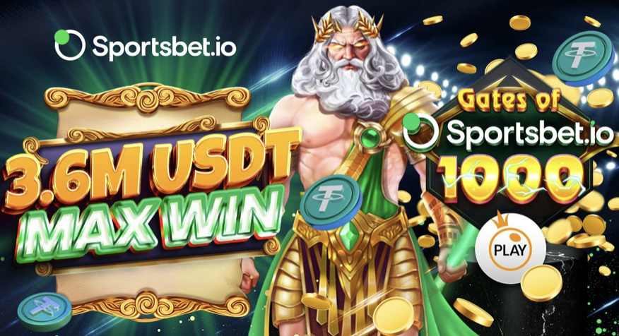 Slots-spiller vinder 3,6 mio. USDT jackpot på Gates of Sportsbet.io