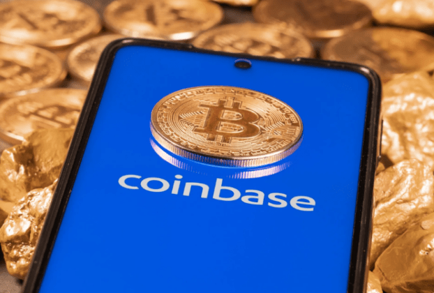 Coinbase melder sig ind i toppen som S&P 500's eneste kryptovirksomhed.