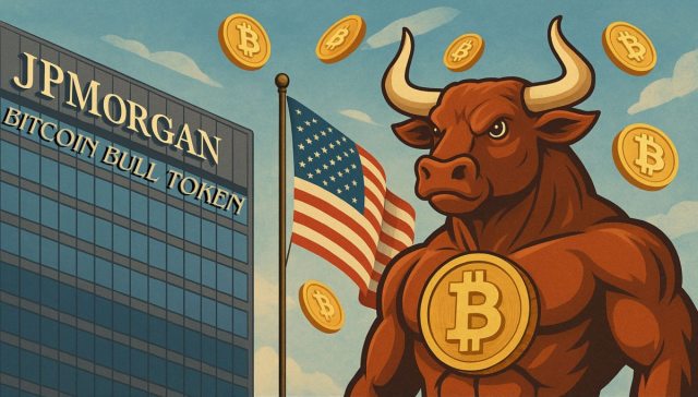Vil $BTC erstatte guld? JPMorgan tror det - Vil Bitcoin Bull Token ræse næste gang?