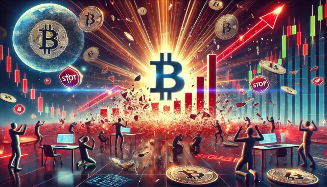 $263 million i kryptokortslukninger rekt, mens Bitcoin nærmer sig $100.000.