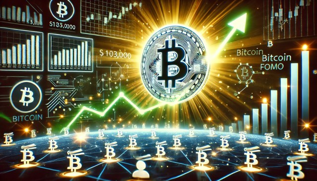 Bitcoin FOMO strømmer ind: 344.620 nye adresser dukker op, da BTC bryder 103.000 dollars.