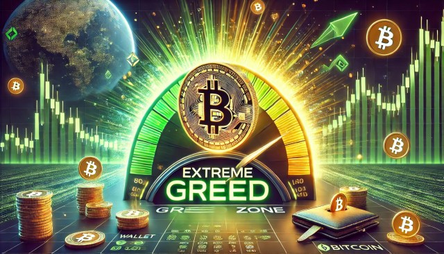 Bitcoin på kanten af ekstrem grådighed - kommer eufori?