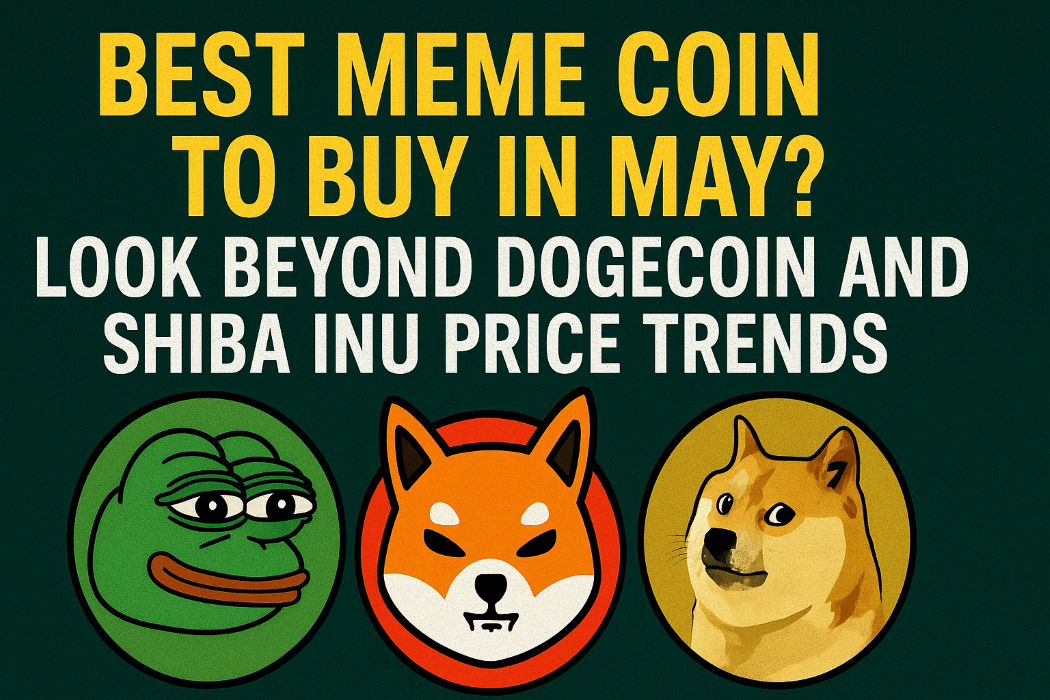 Bedste mememønt at købe i maj? Se ud over Dogecoin og Shiba Inu prisudviklinger.