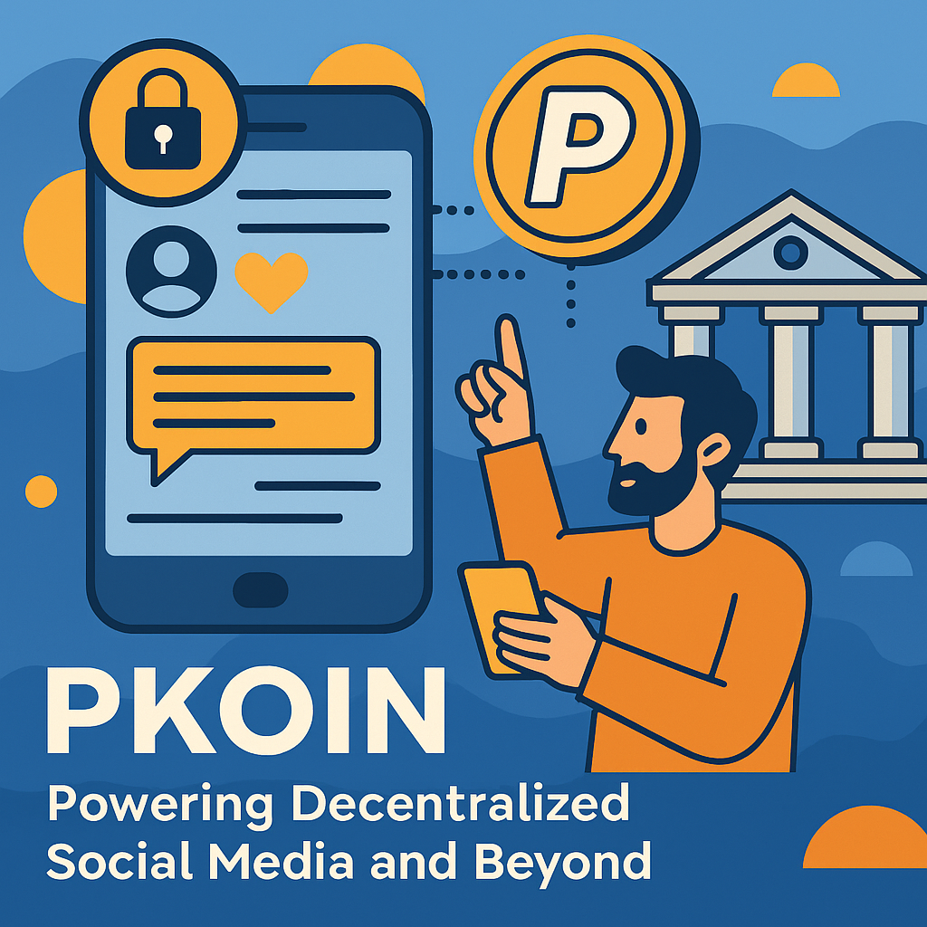 Pkoin: Powering Decentralized Social Media og mere