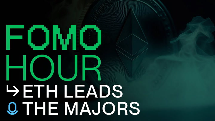 ETH fører Majors, SOL ETF'er forsinket, Bybit tillader aktiehandel.