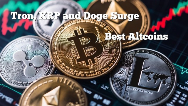 Tron, XRP og Doge Er i Stigning – Mød de 3 Bedste Altcoins at holde øje med Næste gang