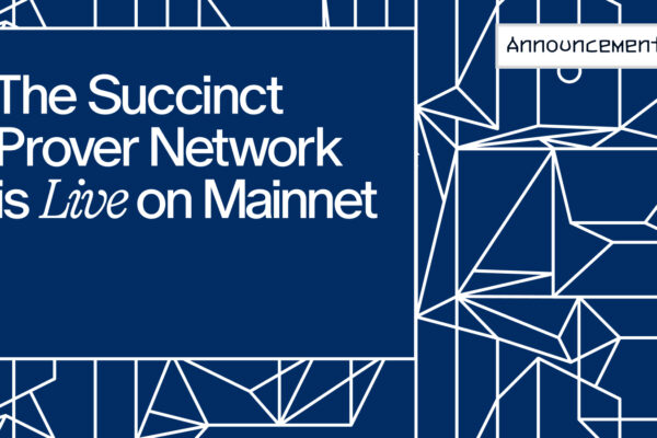 Succinct, det første decentrale ordsprog, lanceres på Mainnet