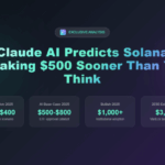 Claude AI forudsiger Solana Breaking $ 500 hurtigere end du tror - 2025 Prismål afsløret