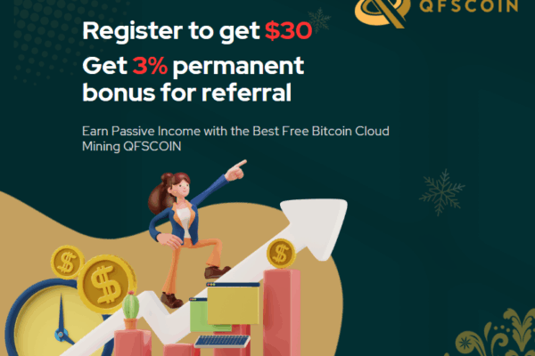 Træt af BTC Price Plunge?Qfscoin Bedste gratis skyminedrift giver dig mulighed for at mine Bitcoin, Dogecoin og Bitcoin uden handel