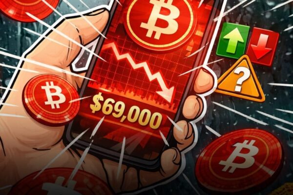 Bitcoin falder tilbage under $69.000 hovedniveau: Kan tyre genvinde det, eller er $60.000 det næste?– BTC TA 9. marts 2026