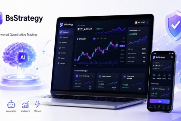 Bedste AI kvantitative handelswebsted i 2026 — BsStrategy: Et sikkert, effektivt og enkelt valg til intelligent handel