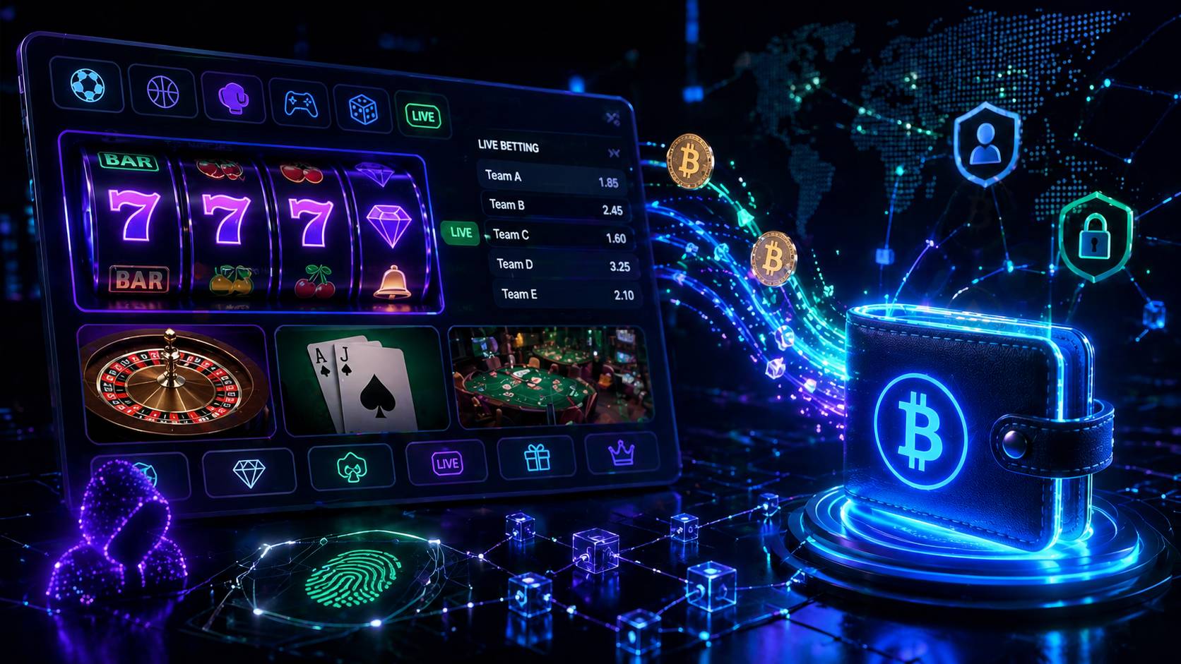 No-KYC BTC kasinoer: Hvor kan man spille anonymt